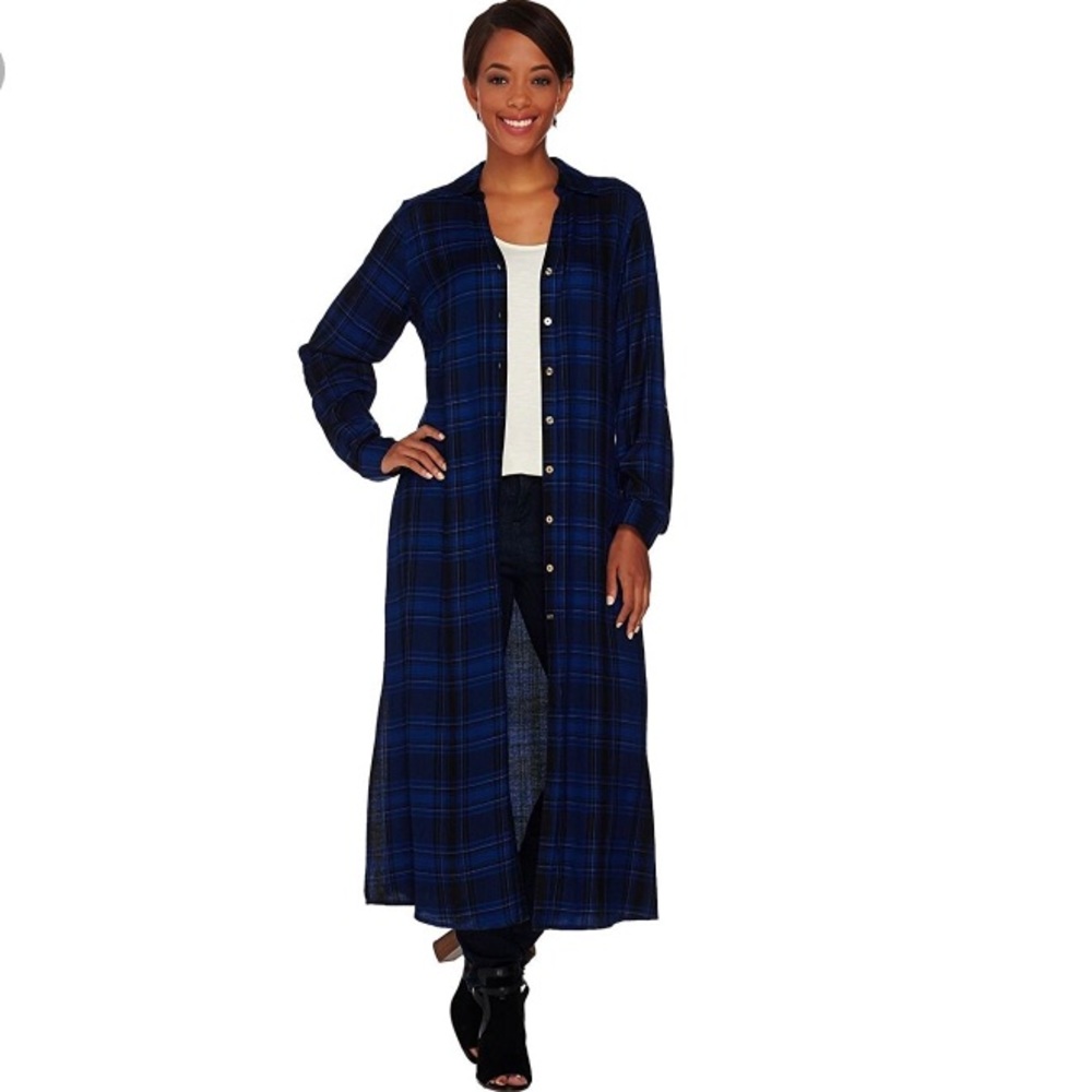 C. Wonder Plaid Duster